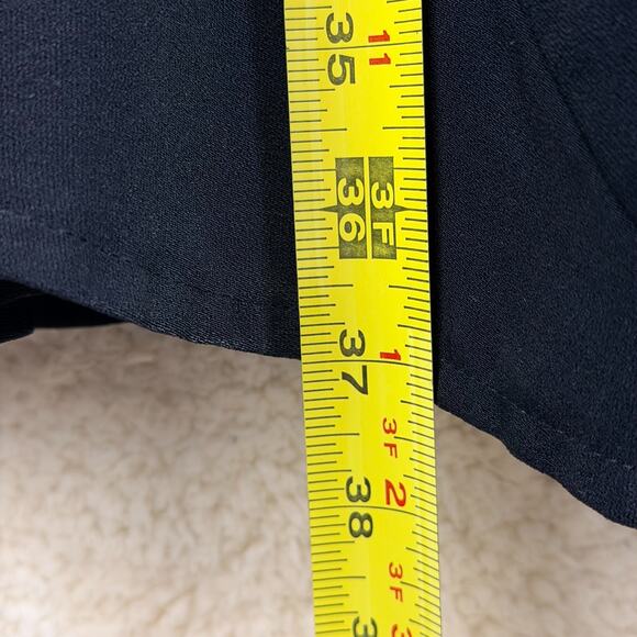 Ashro A Line Silhouette Bias Cut Black Maxi Skirt Women 14 Lined Cocktail Party - Picture 6 of 9